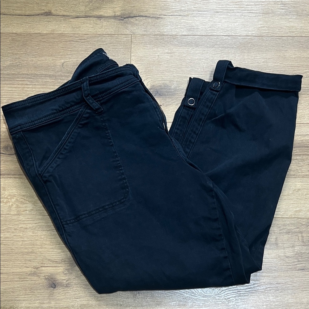 torrid Black High-Rise Button Fly Pants